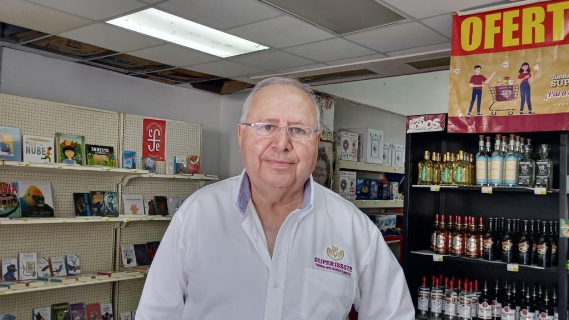 Sigue la rehabilitación de tienda ISSSTE