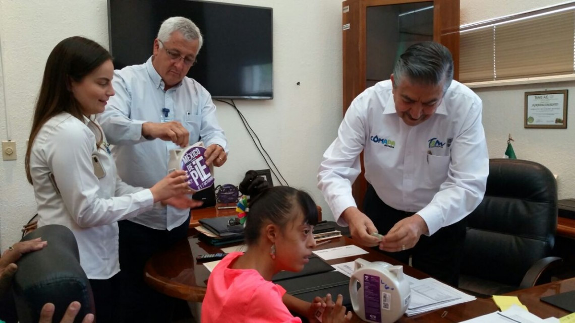 Apoya DIF Reynosa boteo Teletón 2017