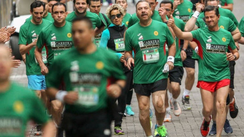 Participa EPN en séptima carrera Molino del Rey