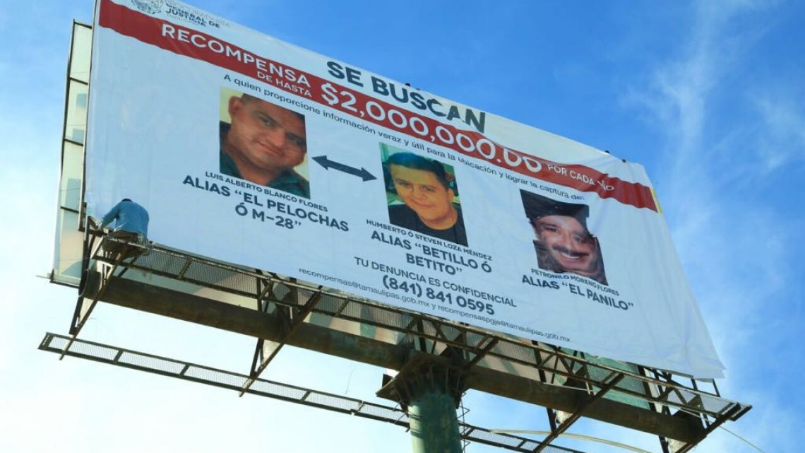 PGJ ofrece recompensa por delincuentes de la frontera