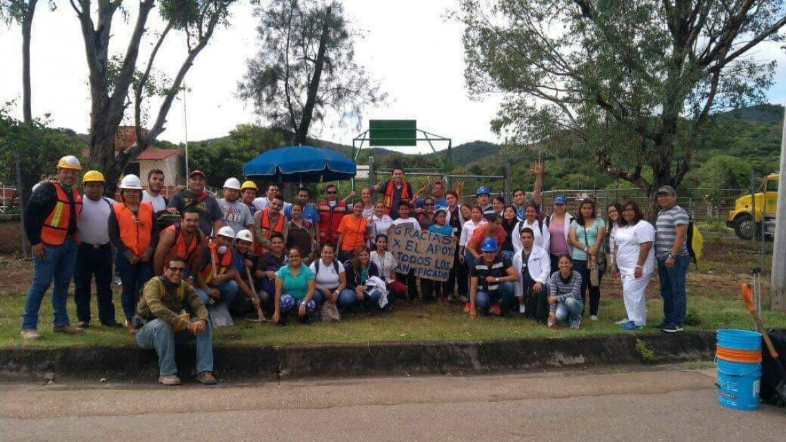 Voluntarios de Tamaulipas se unen en apoyo de damnificadas en Jojutla