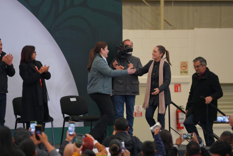 'Vivimos un periodo humanista y de progreso': resalta alcaldesa Carmen Lilia Canturosas 100 días de logros de presidenta Claudia Sheinbaum 