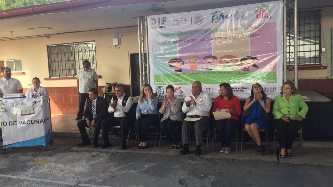 Arranca Tercera Semana Nacional de vacunación 2017