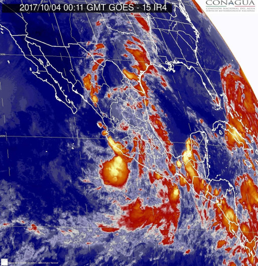 Se esperan tormentas muy fuertes para Tamaulipas
