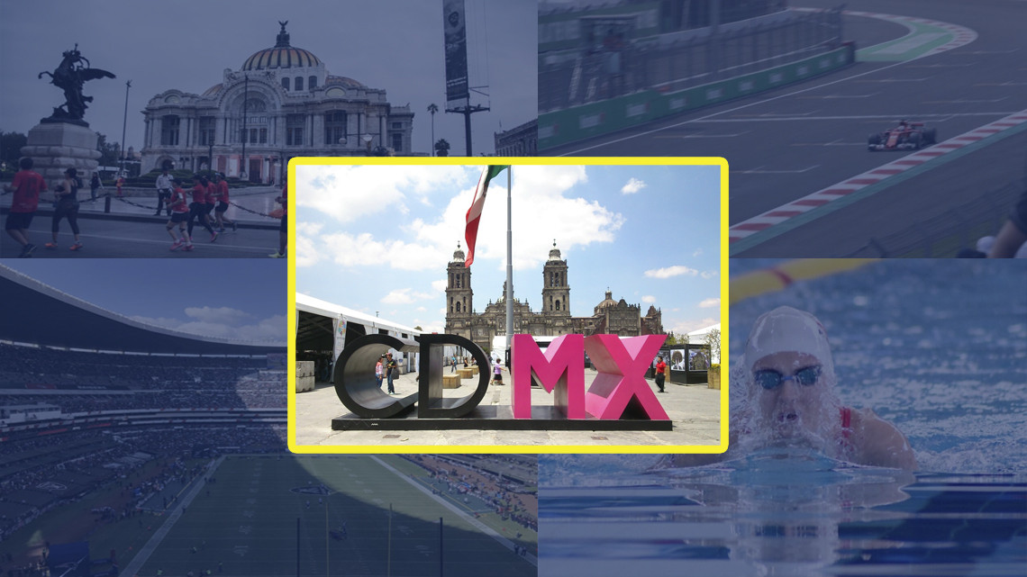 CDMX será sede de más de 400 eventos deportivos este año