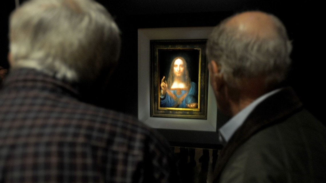 Subastan obra de Da Vinci en superior a los 450 mdd