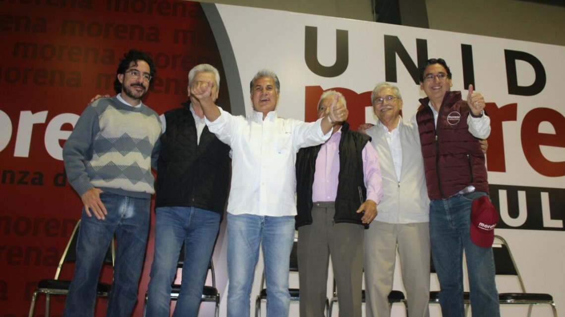 MORENA muestra unidad en la zona sur