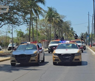 Participa Guardia Estatal en operativo de Semana Santa “Tampico te cuida”