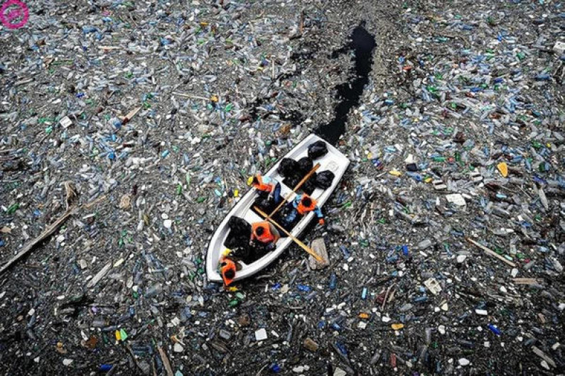 Crece la isla de basura del pacífico