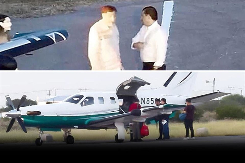 ¡Agustisimo! Noroña realiza gira en avión privado