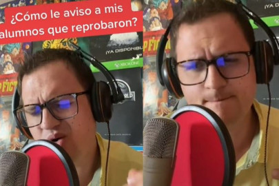 Con cumbia, maestro mexicano revela a sus alumnos que reprobaron