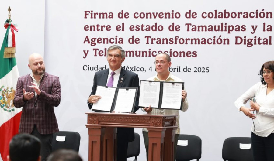 Designa gobernador de Tamaulipas a Edwin Tuexi Amaro como Autoridad Local de Simplificación y Digitalización
