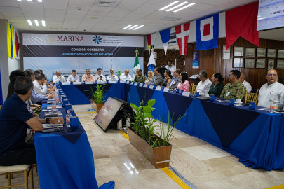 Preside Alcalde Dr. Rubén Sauceda, sesión de Comisión Consultiva del Aeropuerto Internacional de Matamoros