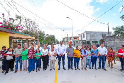 Transforma Plan de Obra del Alcalde Carlos Peña Ortiz a la colonia Francisco Villa 