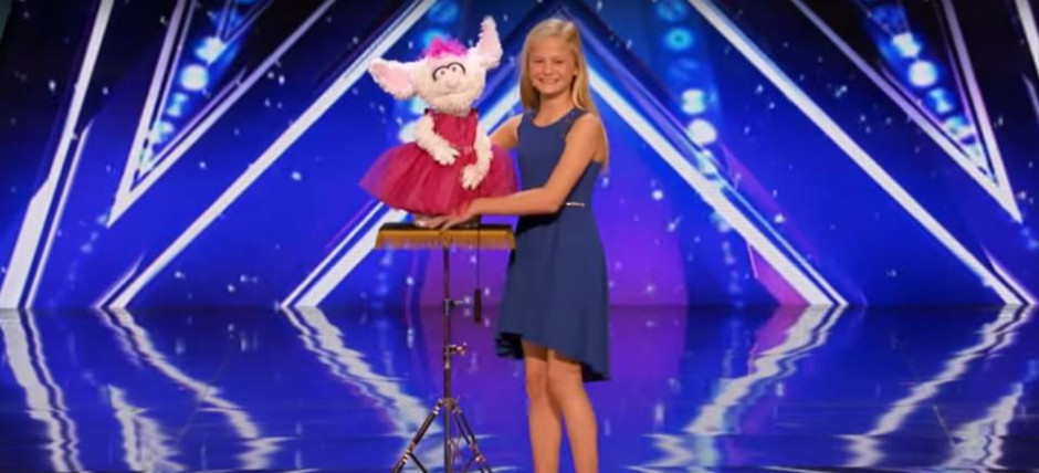La increíble niña ventrílocua que impactó al jurado de  'America's Got Talent'