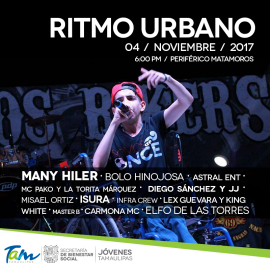 Llega “Ritmo Urbano” a Matamoros