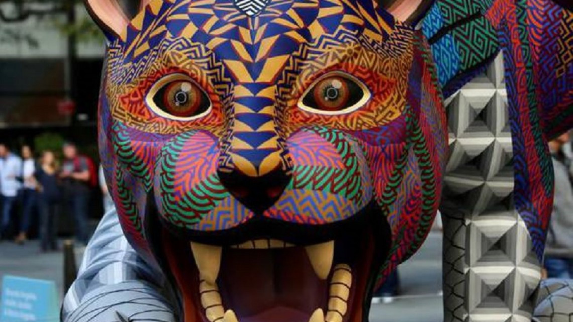 ¡Orgullo mexicano! Alebrijes gigantes llegan al Rockefeller Nueva York 