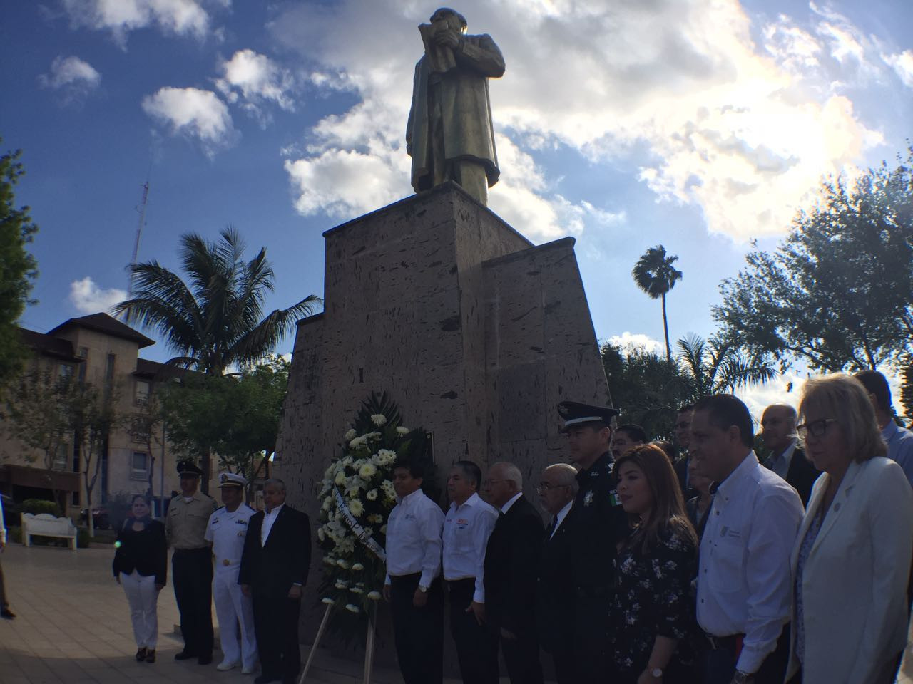 Celebran el CCXI aniversario del natalicio de Lic. Benito Pablo Juárez García