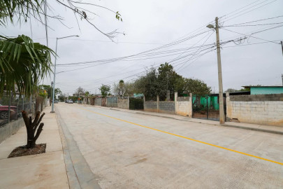 Inauguró Carlos Peña Ortiz pavimentación por más de 4.6 MDP en la colonia Satélite
