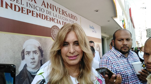 Complacida Alcaldesa con participación ciudadana en grito de independencia