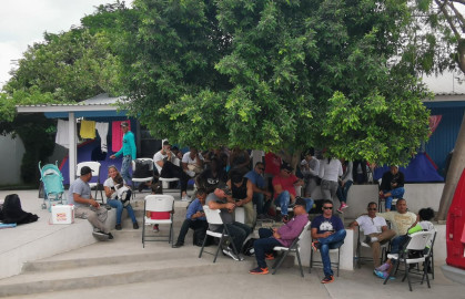 Esperan en Reynosa, más de mil migrantes por asilo humanitario