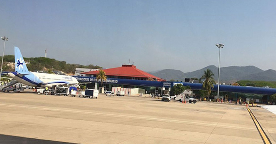 Heridas dos mujeres en aeropuerto de Zihuatanejo