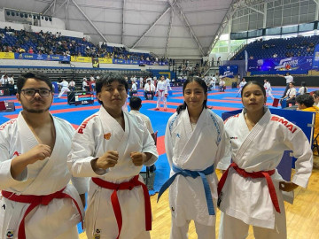 Estudiantes de la UAT destacan en Nacional de Karate   
