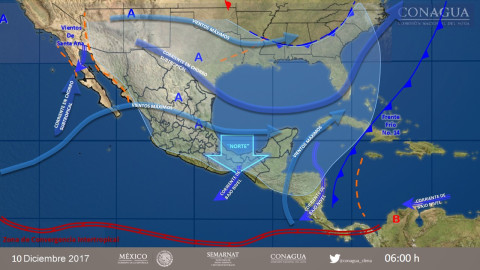 Ambiente frío se mantiene en mayor parte del país