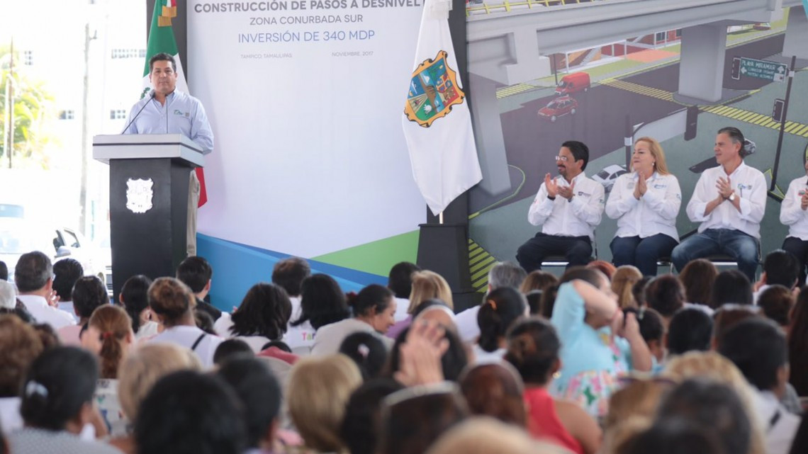 Gobernador pone en marcha obras de infraestructura vial