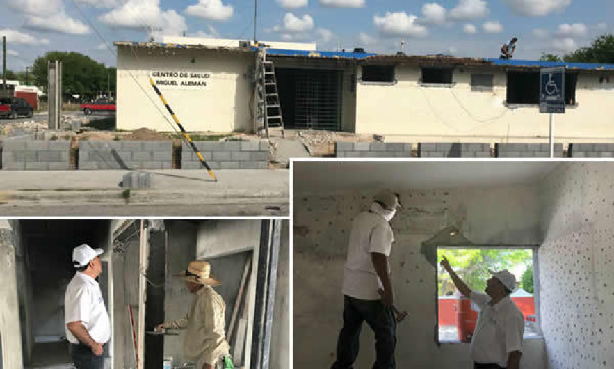 Renovarán totalmente Centro de Salud Miguel Alemán 