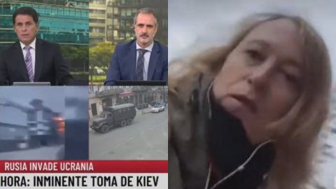 Corresponsal de guerra en Kiev sufre “mansplaining” en vivo; su respuesta se hace viral 
