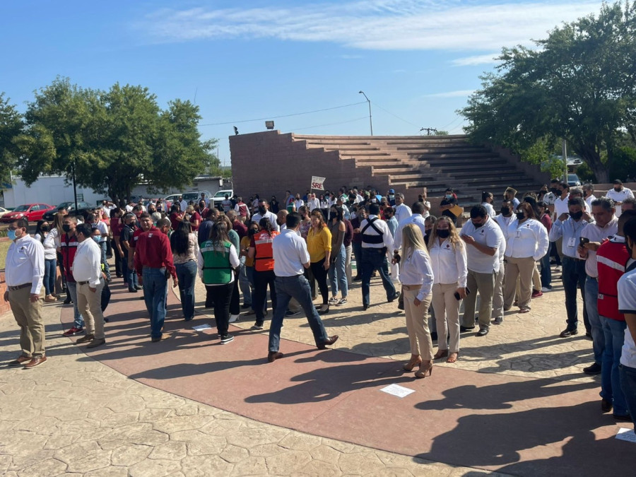 Realiza Protección Civil Simulacro de Incendio en el Palomar 