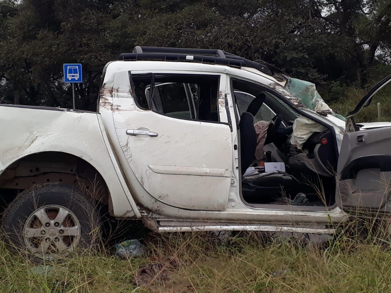 Tres heridos fue el saldo de fuerte choque registrado en la zona industrial de Altamira.