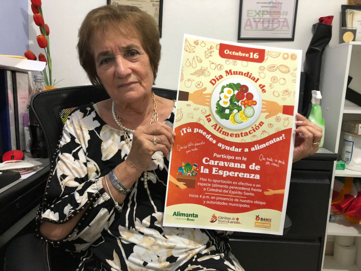 Cáritas en Nuevo Laredo realizará este 16 de octubre “La caravana de la Esperanza”