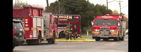 Incendio en Harlingen deja a tres familias sin hogar