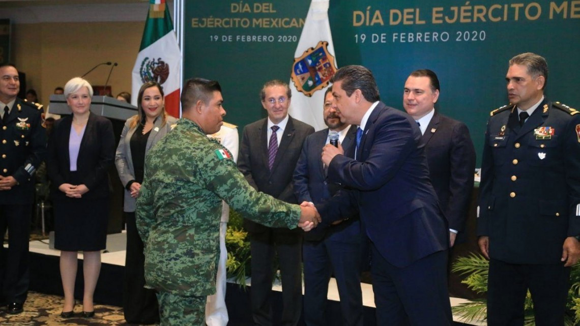 Refrenda Ejército Mexicano compromiso con la paz y el orden en Tamaulipas
