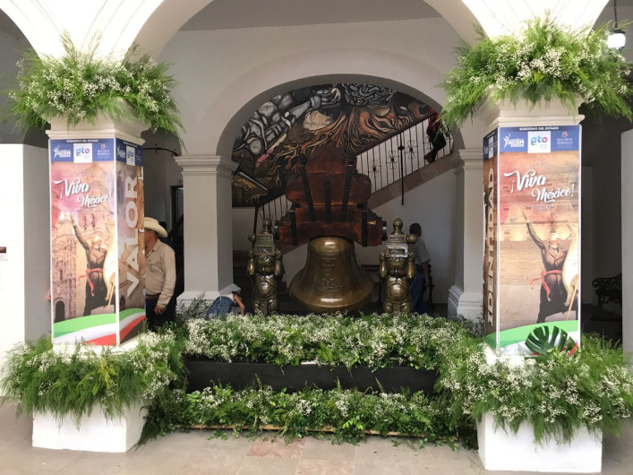 Festejan la Independencia en Dolores Hidalgo, Guanajuato. 