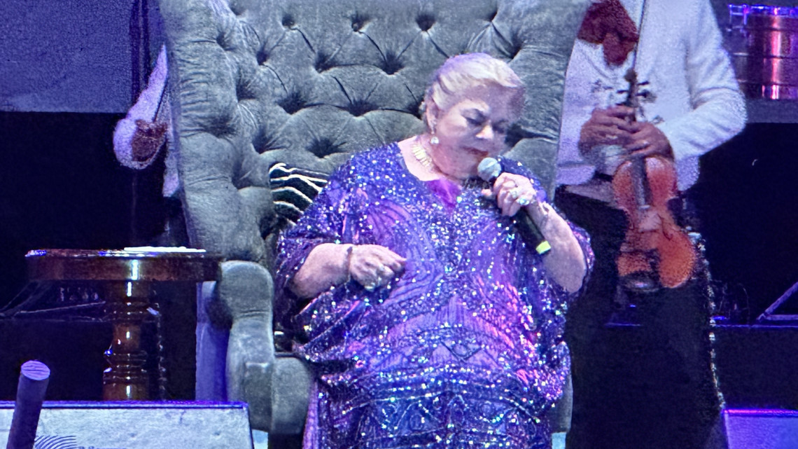 Se presenta con gran éxito Paquita la del Barrio en Reynosa