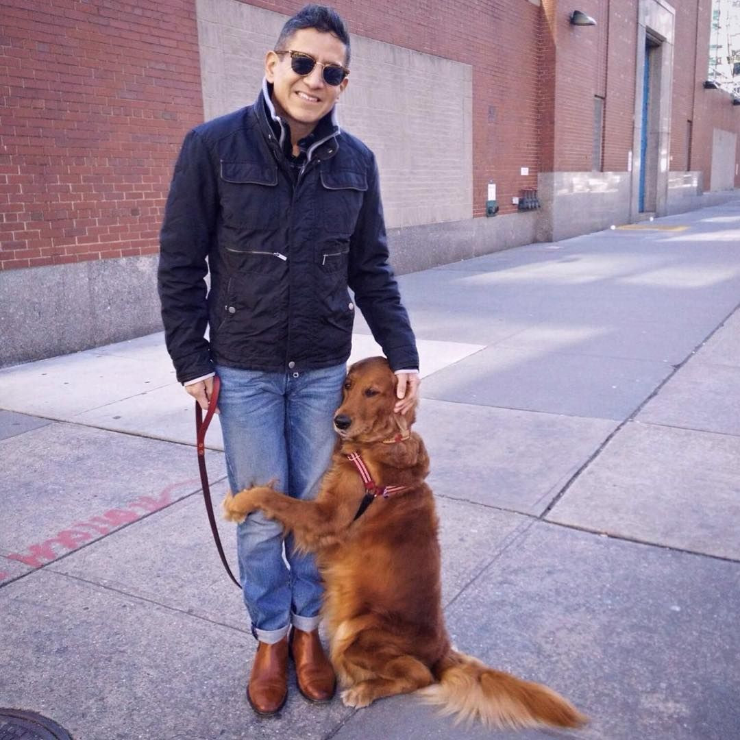 Perrita regala abrazos y se roba corazon de las personas 