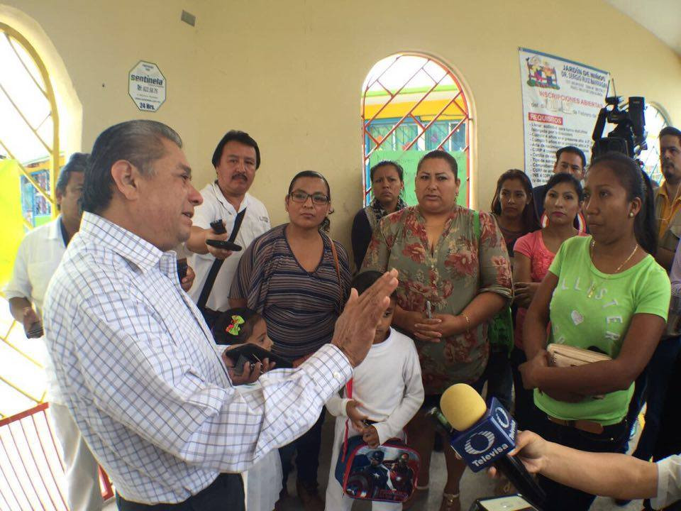Estalla conflicto en Jardín de niños ¨Dr. Sergio Ruiz Barragán¨ 