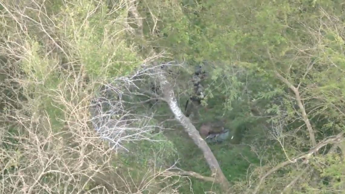 Ejército mexicano en apoyo a la Patrulla Fronteriza para detener cruces ilegales