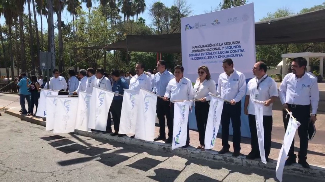 En marcha Segunda Jornada Nacional y la Segunda Semana Estatal de Lucha contra el Dengue, Zika y Chikungunya