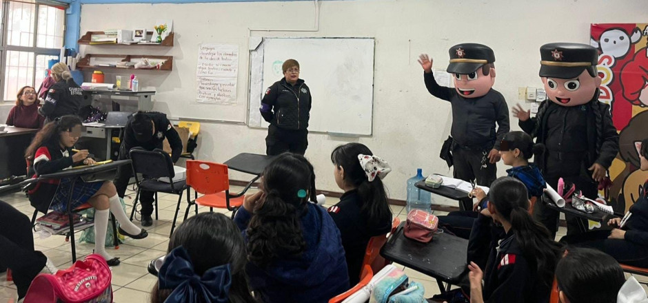 Continúa Guardia Estatal de Género fortaleciendo colaboración con la ciudadanía desde la infancia