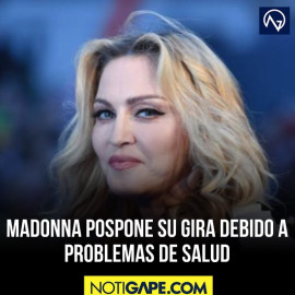 Madonna pospone su gira por cuestiones de salud