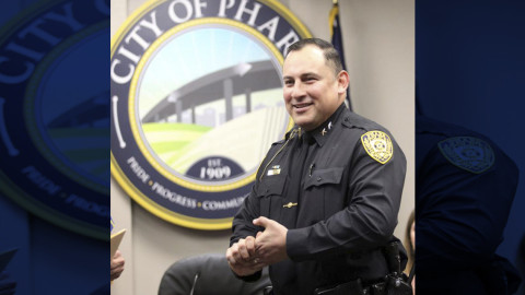 Suspenden al jefe de policía de Pharr, Tx