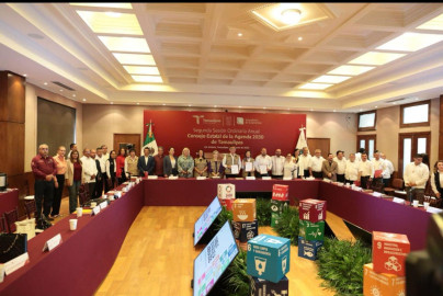 Participa Alcalde de Matamoros en reunión encabezada por el Gobernador Américo Villarreal Anaya