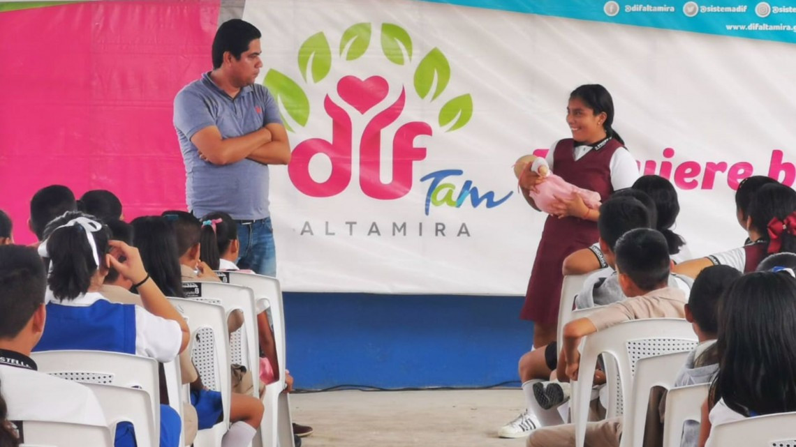 Imparte DIF Altamira conferencia “Prevención del Embarazo en los Adolescentes”