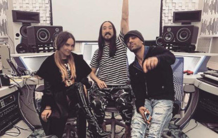 Belinda colaborará con el DJ Steve Aoki
