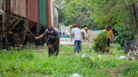 CSPP realiza labores de limpieza y mantenimiento