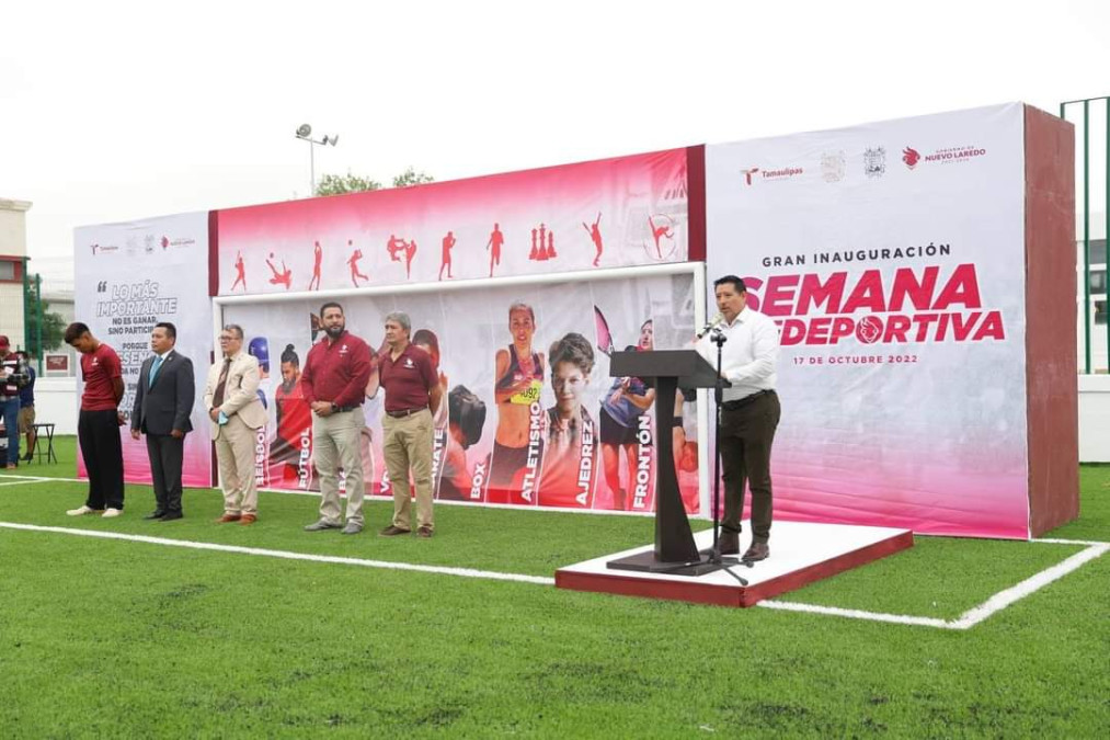 Arranca Gobierno Municipal semana deportiva estudiantil 